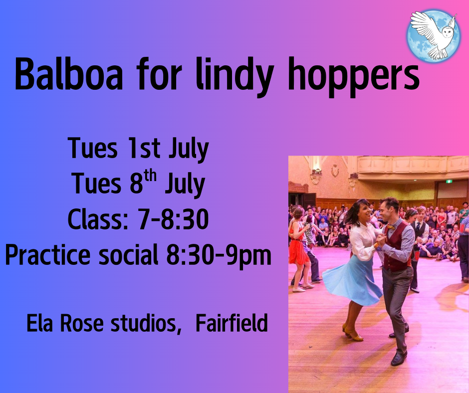 Balboa for Lindy Hoppers. Learn this iconic partner dance with The Night Owls in Melbourne